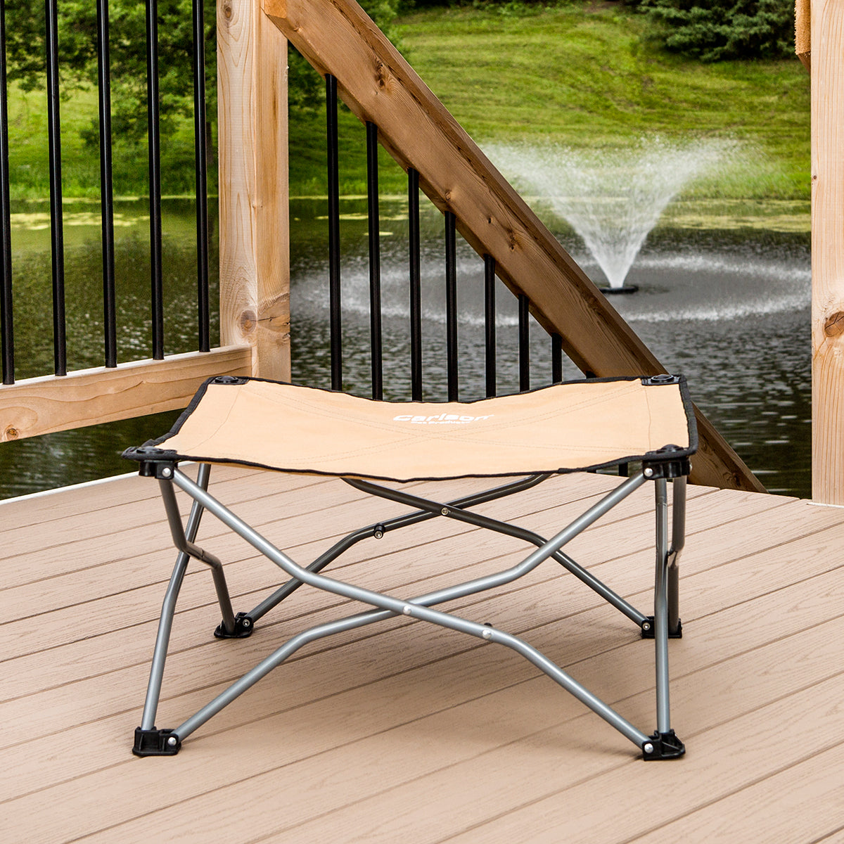carlson-beds-portable-pup-hundebett-faltbar-61x61-cm-canvas image 4