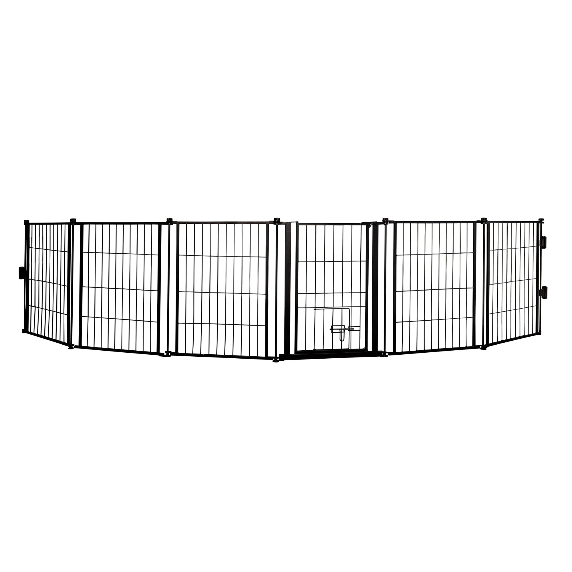 carlson-outdoor-super-wide-welpenauslauf-schwarz-365-cm image 7