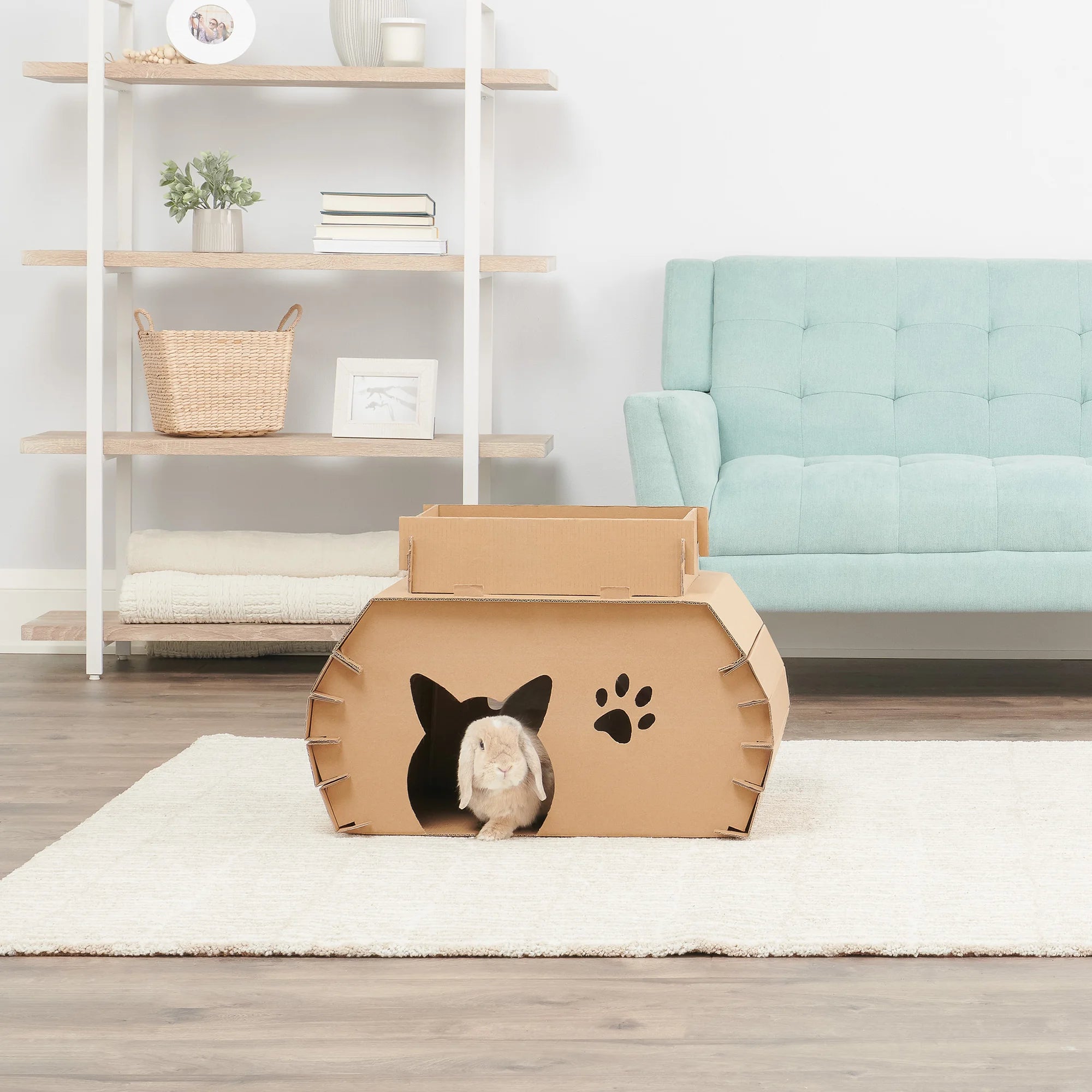 carlson-cat-camper-katzenhaus-pappe-mit-kratzer image 6