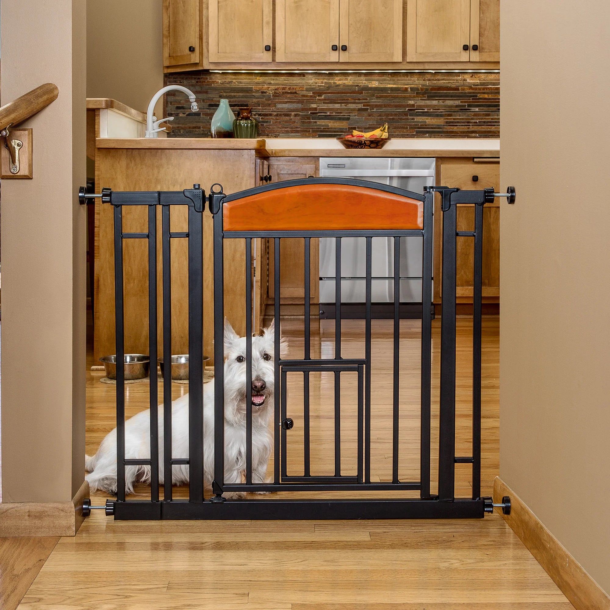 carlson-gates-37-5-hundegitter-design-paw-mit-kleintiert-r image 2