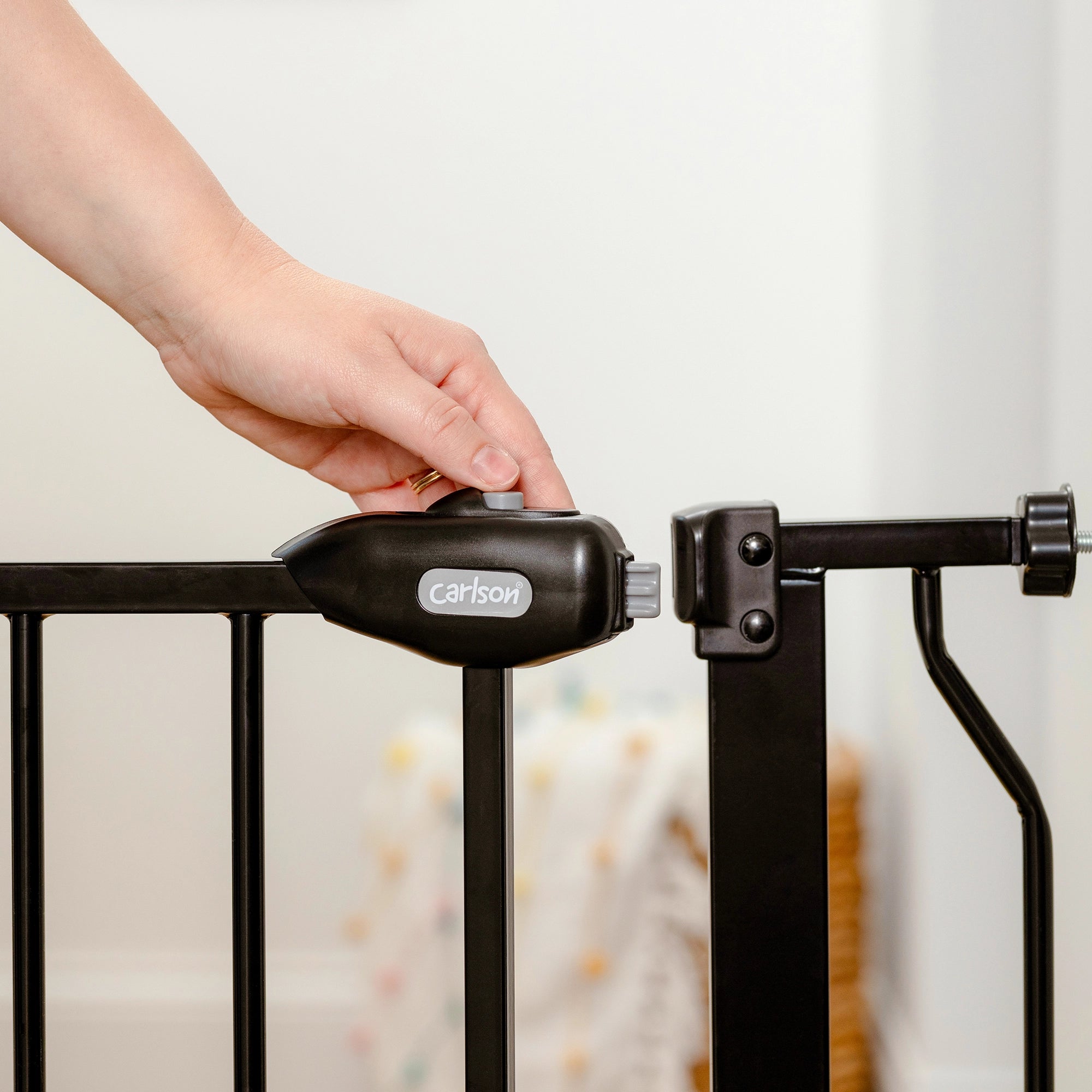 carlson-gates-extra-wide-walk-thru-hundegitter-schwarz image 4