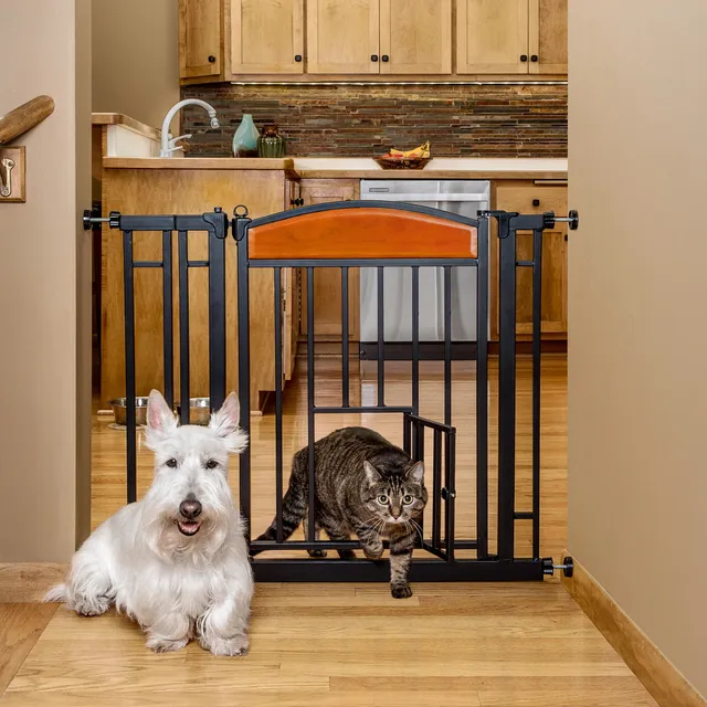 carlson-gates-37-5-hundegitter-design-paw-mit-kleintiert-r image 1