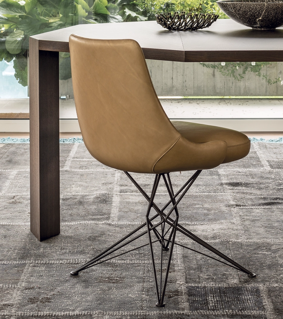 arketipo-athena-stuhl-metall-gepolstert-design image 3