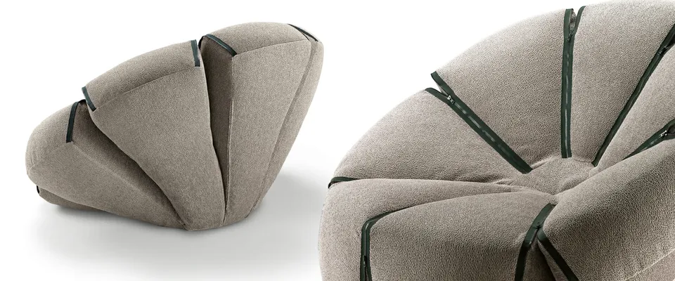 arketipo-lol-sessel-stoff-blumendesign image 1