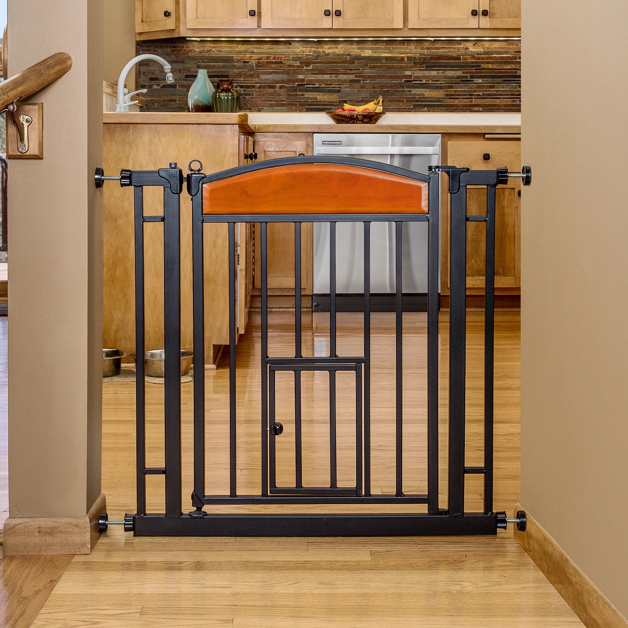carlson-gates-28-hundegitter-design-paw-mit-kleintiert-r image 2
