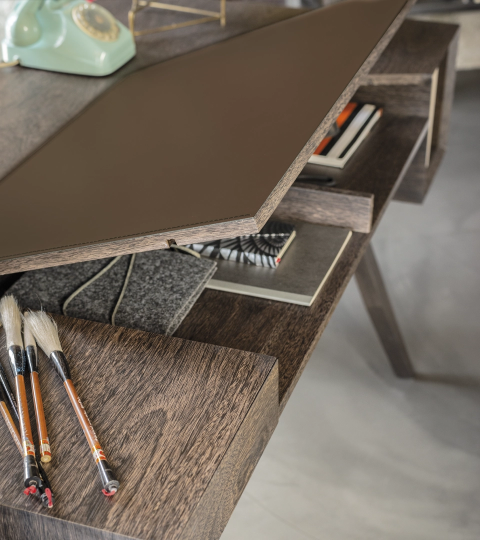 arketipo-complementi-inkiostro-schreibtisch-leder image 3