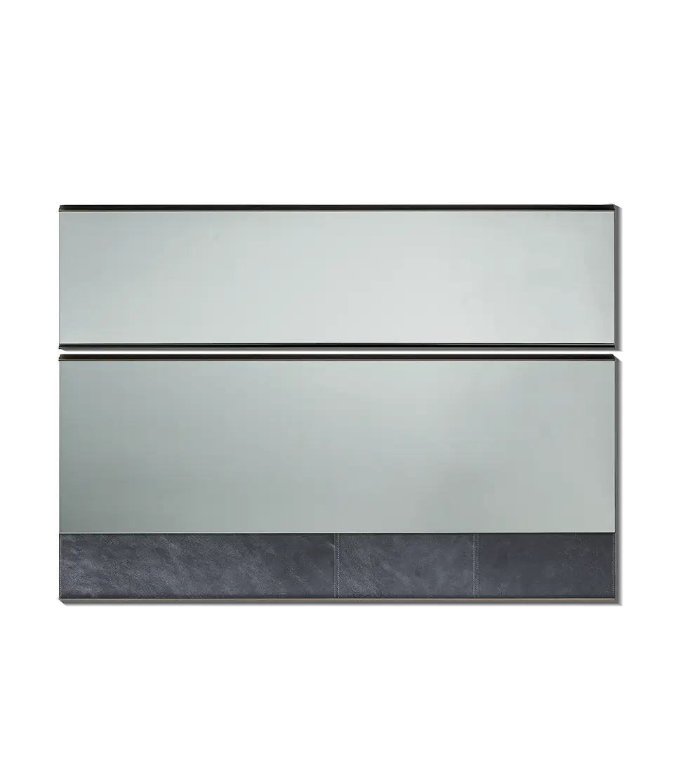 arketipo-dorian-spiegel-leder-metall-rauchglas image 6