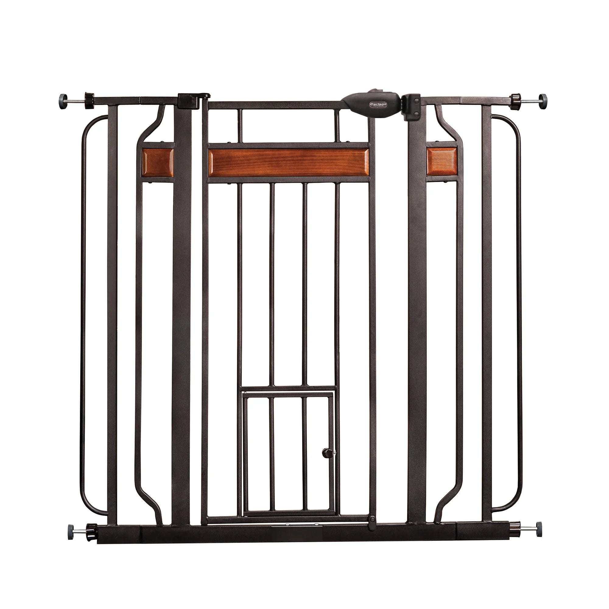 carlson-gates-design-paw-hundegitter-extra-hoch-mit-kleintierklappe image 2