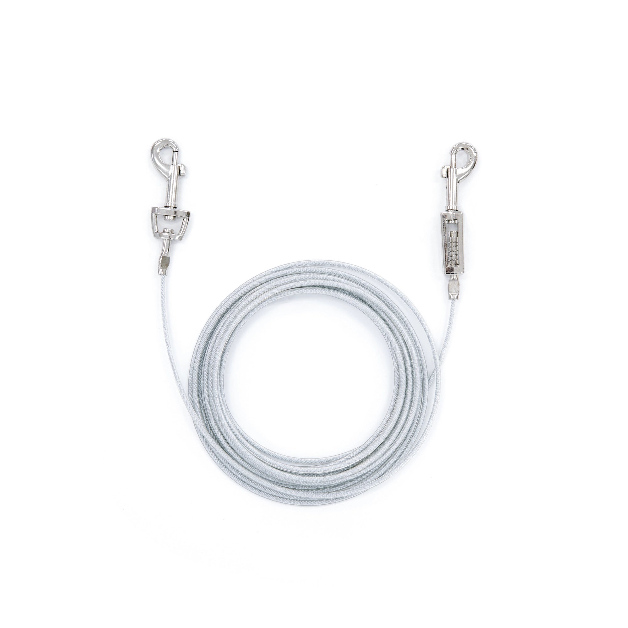 carlson-tie-outs-medium-hundeleine-stahl-6-m-bis-45-kg image 1