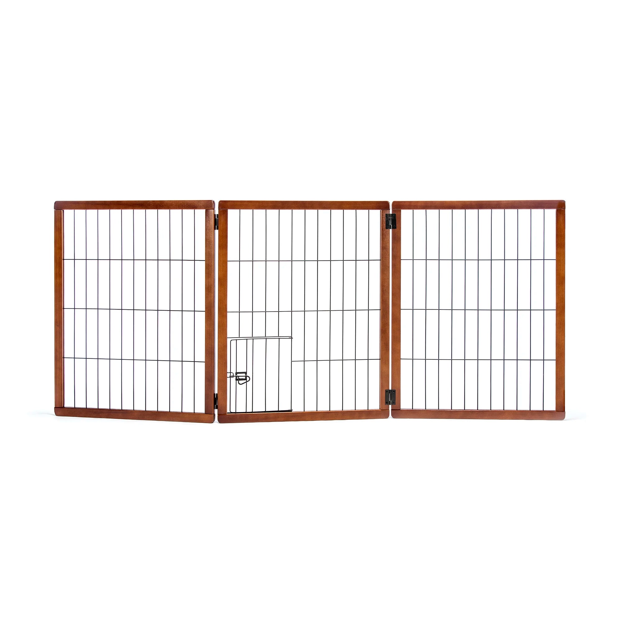 carlson-gates-design-paw-hundegitter-holz-3-teilig-kirsche image 6