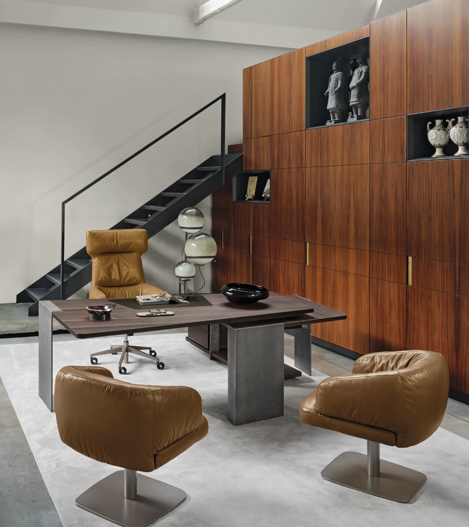arketipo-poltrone-warren-business-ledersessel image 3