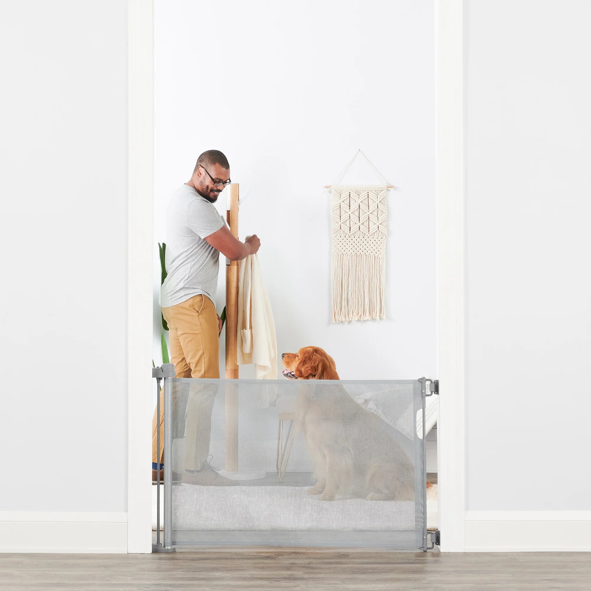 carlson-gates-retractable-hundegitter-mesh-127-cm image 5