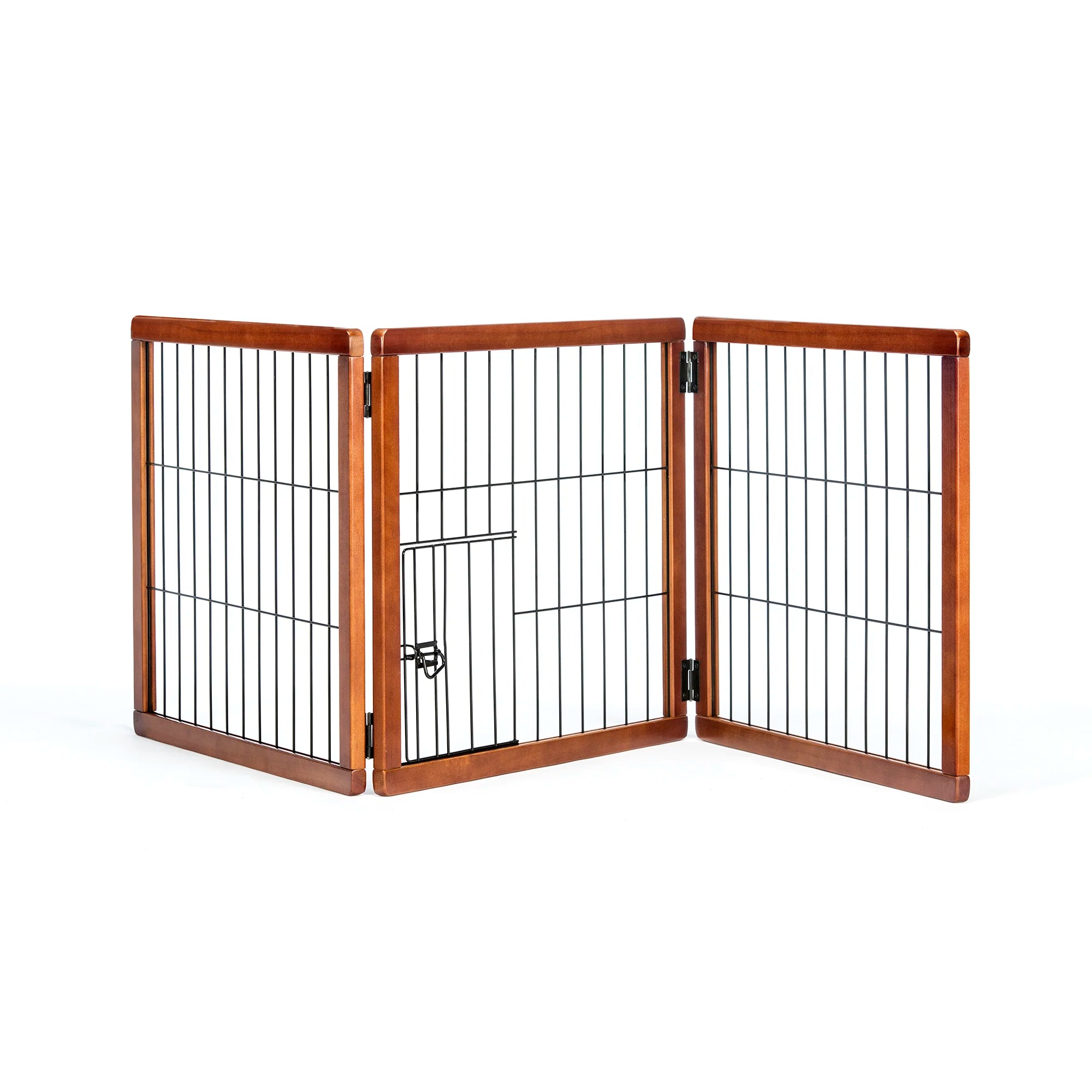 carlson-design-paw-hundegitter-holz-freistehend-mit-kleint-r image 8