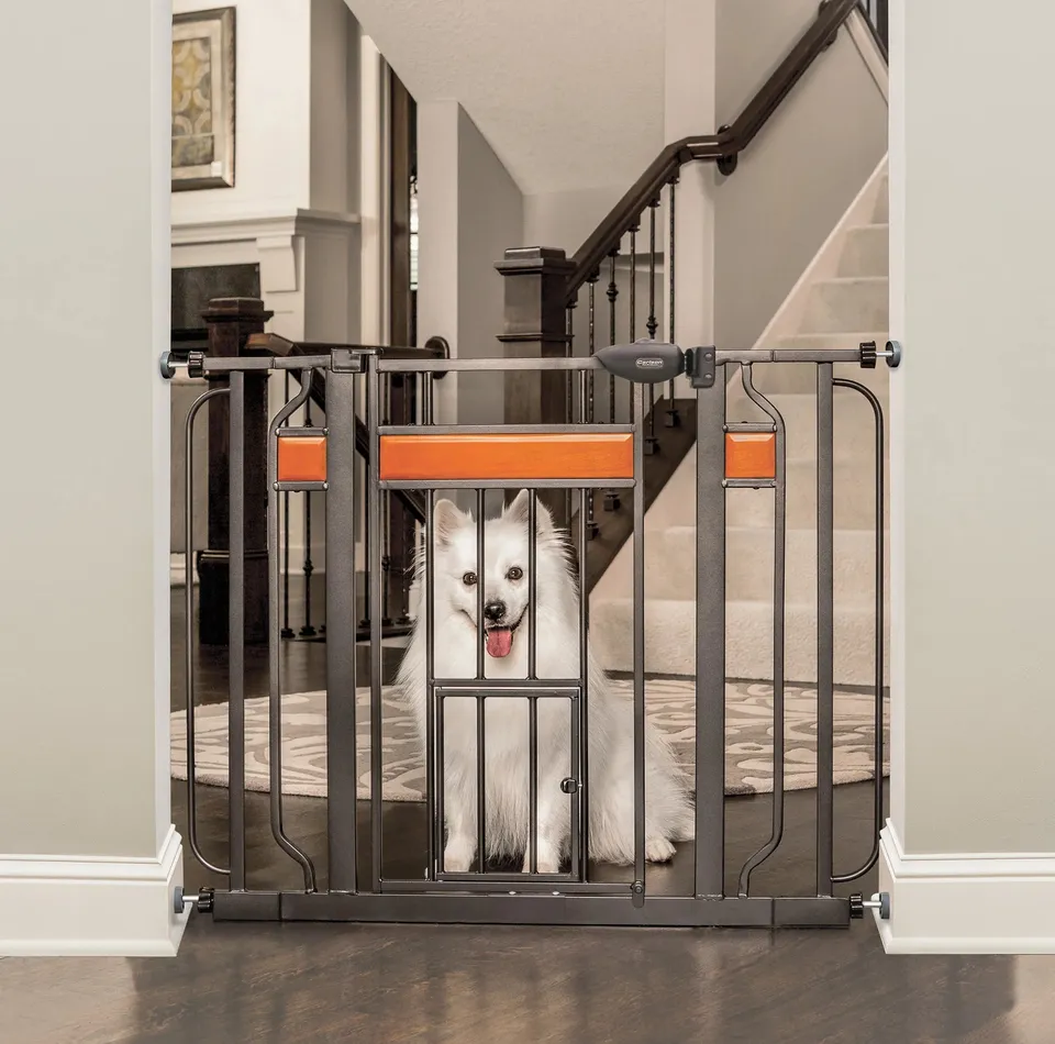 carlson-design-paw-hundegitter-mit-t-r-76-105-cm image 1