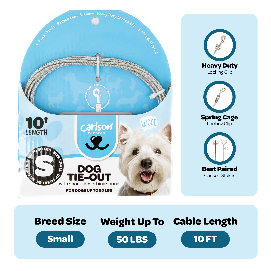 carlson-tie-outs-small-hunde-anleine-3-m-23-kg image 3