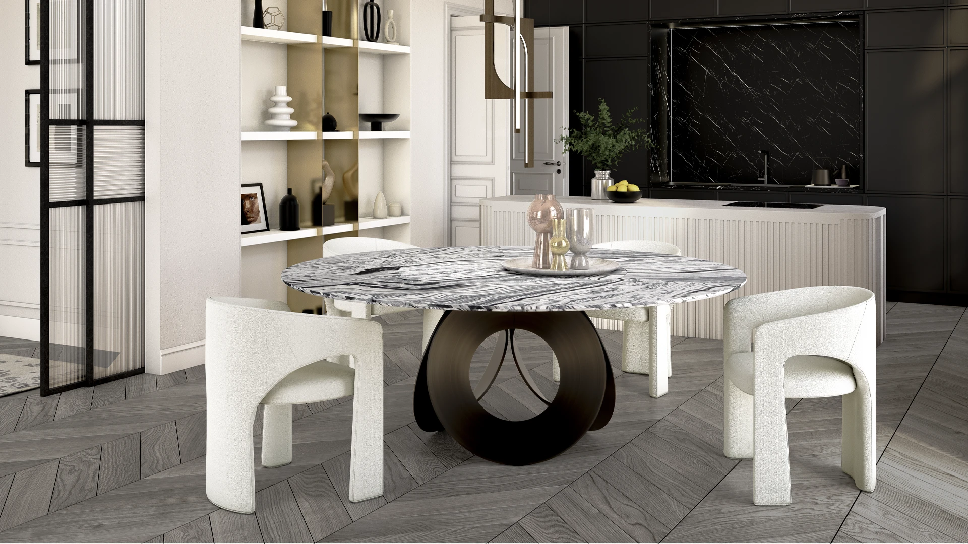 arketipo-oracle-esstisch-rund-marmor-und-holz image 7