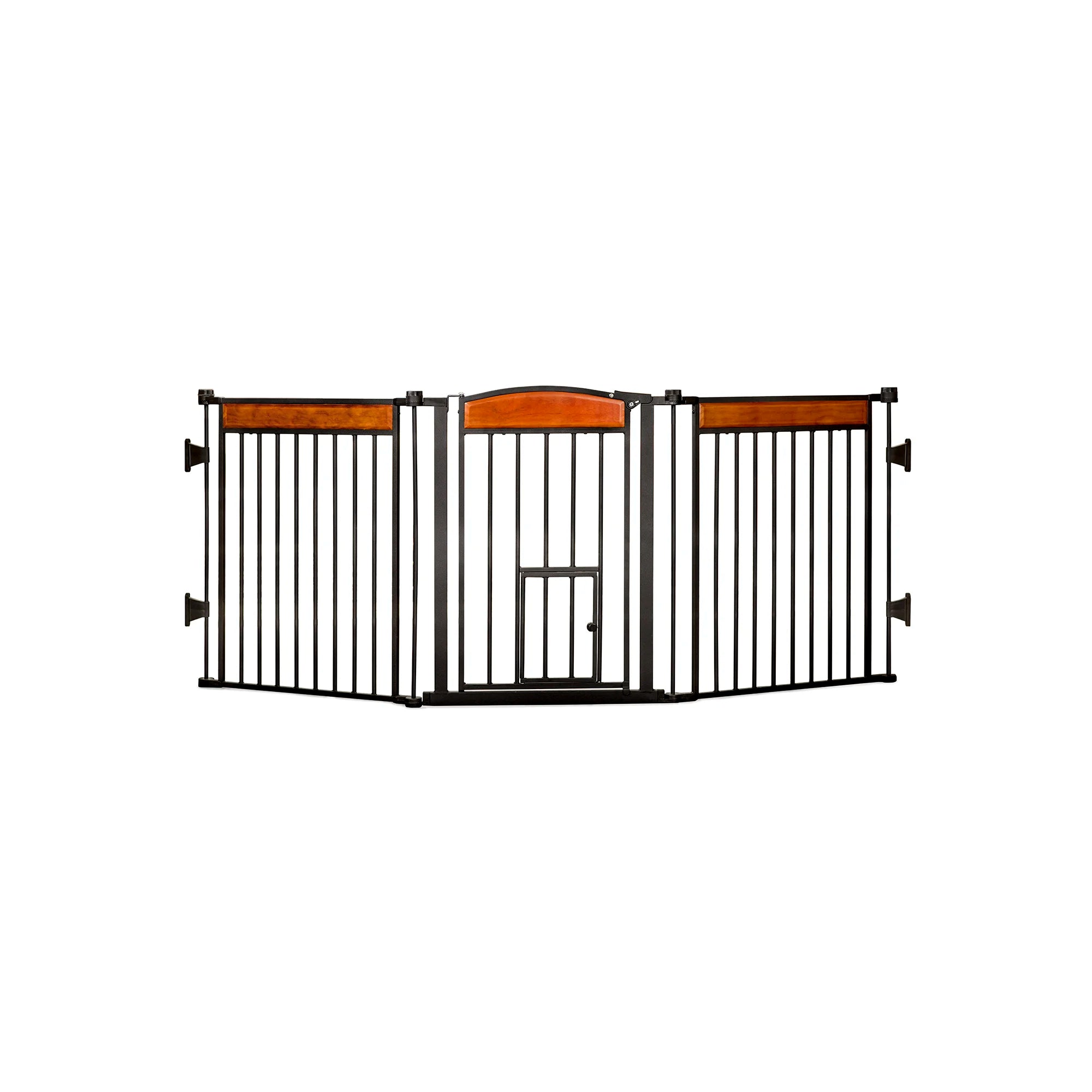 carlson-gates-design-paw-flexi-hundegitter-schwarz-71-193-cm image 8