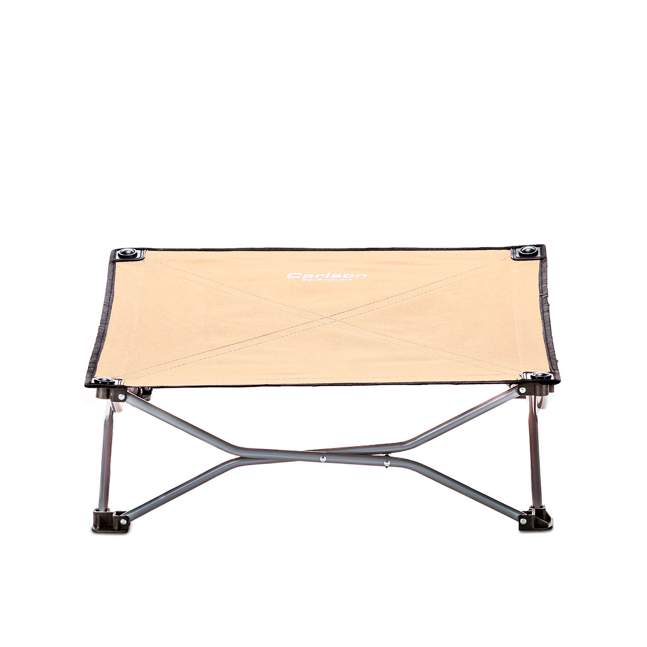 carlson-beds-portable-pup-hundebett-faltbar-61x61-cm-canvas image 1