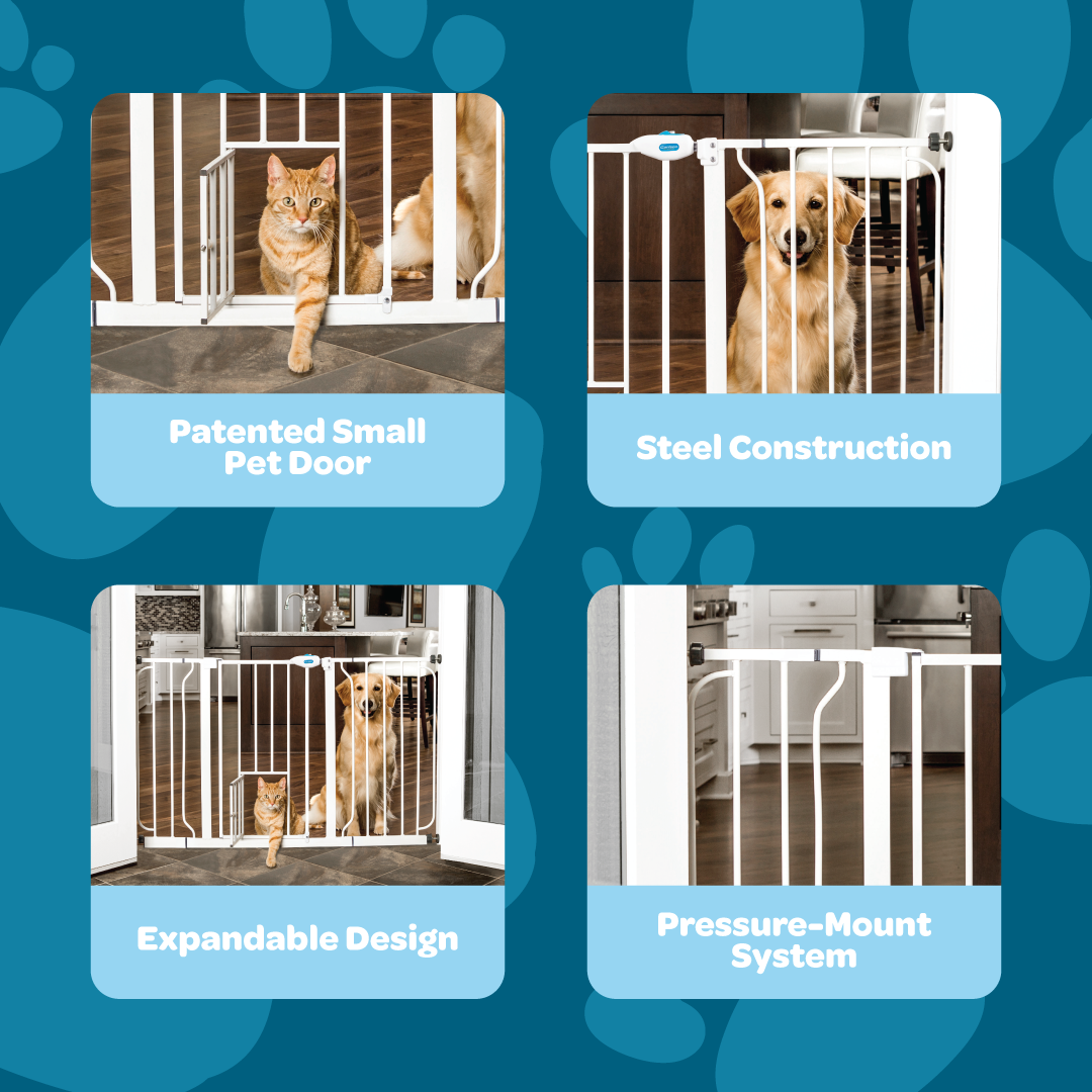 carlson-gates-51-extra-wide-walk-thru-hundegitter-wei-132-cm image 3