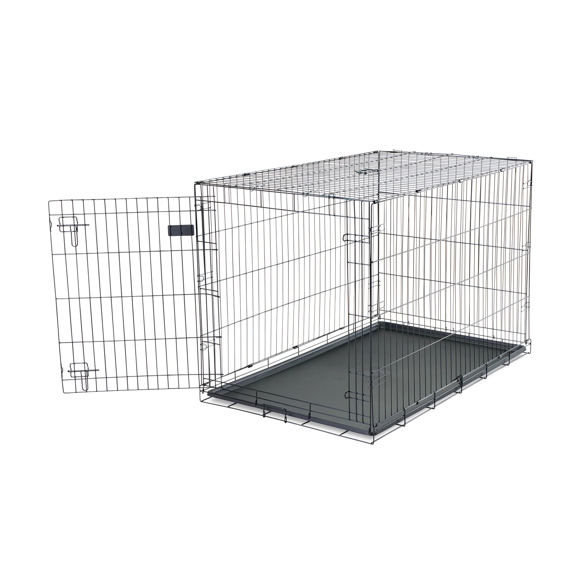 carlson-xl-hundebox-schwarz-drahtgitter-faltbar-gro-e-hunde image 3