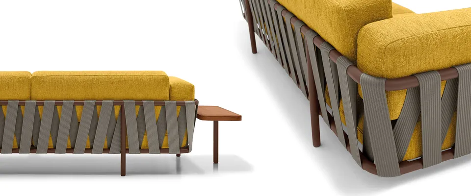 arketipo-punta-ala-sofa-divani-metall-geflecht image 1