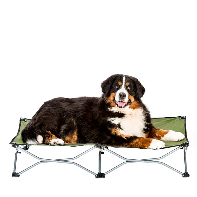 carlson-portable-pup-hundebett-gr-n-large-120-cm image 1