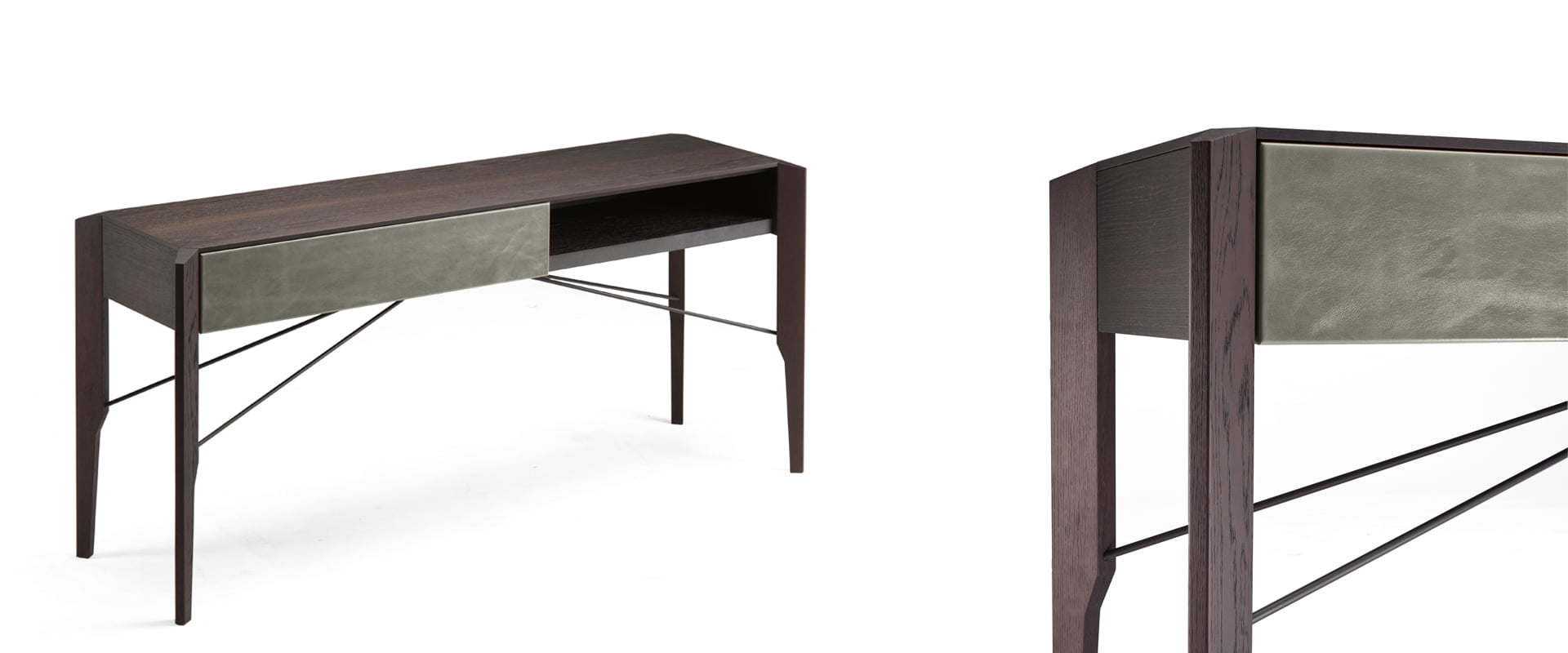arketipo-complementi-glory-konsole-konsolentisch-leder image 1