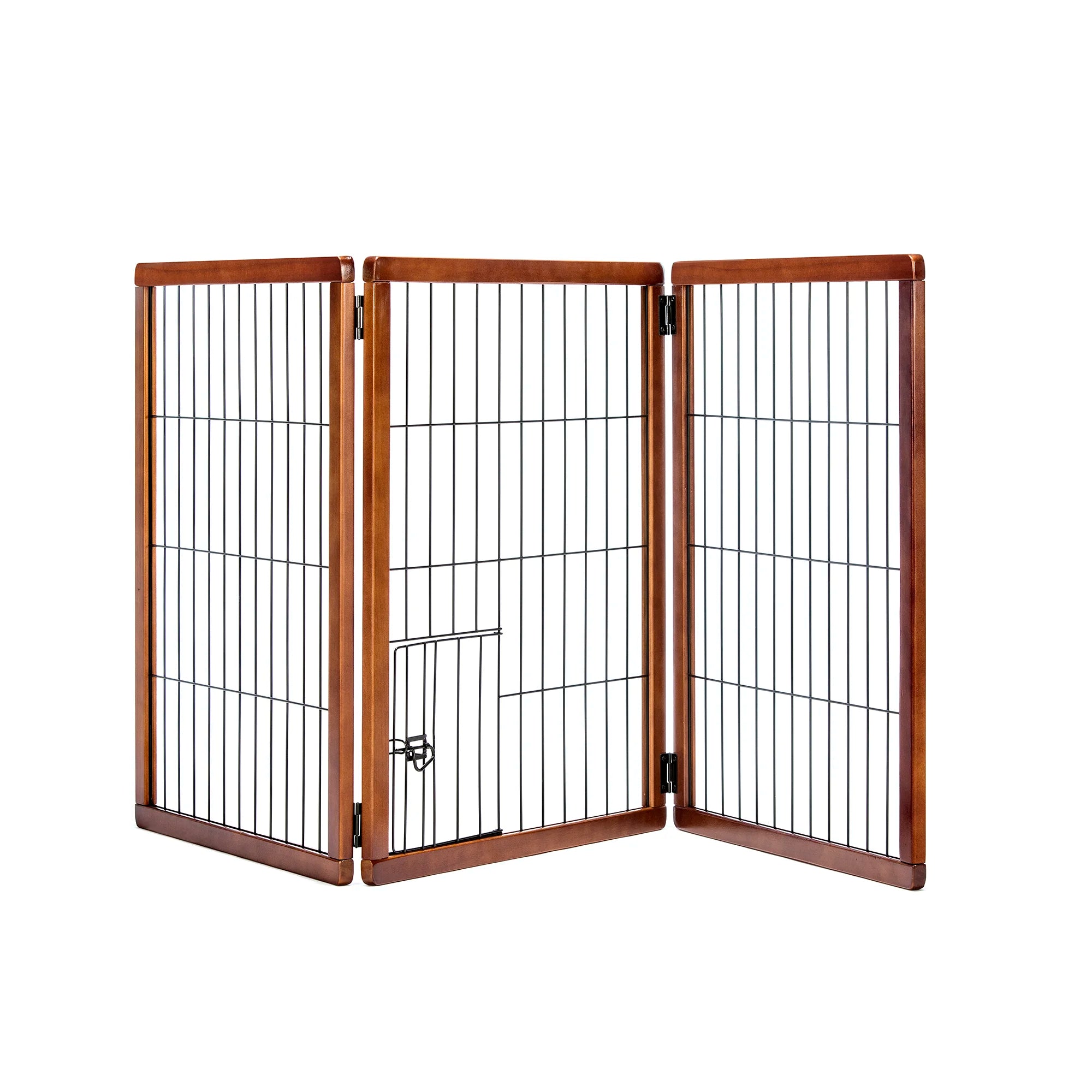carlson-gates-design-paw-hundegitter-holz-3-teilig-kirsche image 7